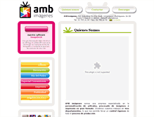 Tablet Screenshot of ambimagenes.com